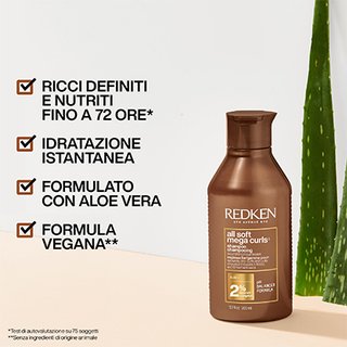 ALL SOFT MEGA CURLS SHAMPOO By Redken